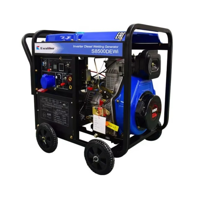 Portable Welding Generator - مولد لحام محمول يعمل بالديزل بمحرك