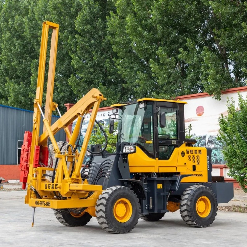 Heavy Equipment In Construction - معدات دق الخوازيق الهيدروليكية الثقيلة لمواقع