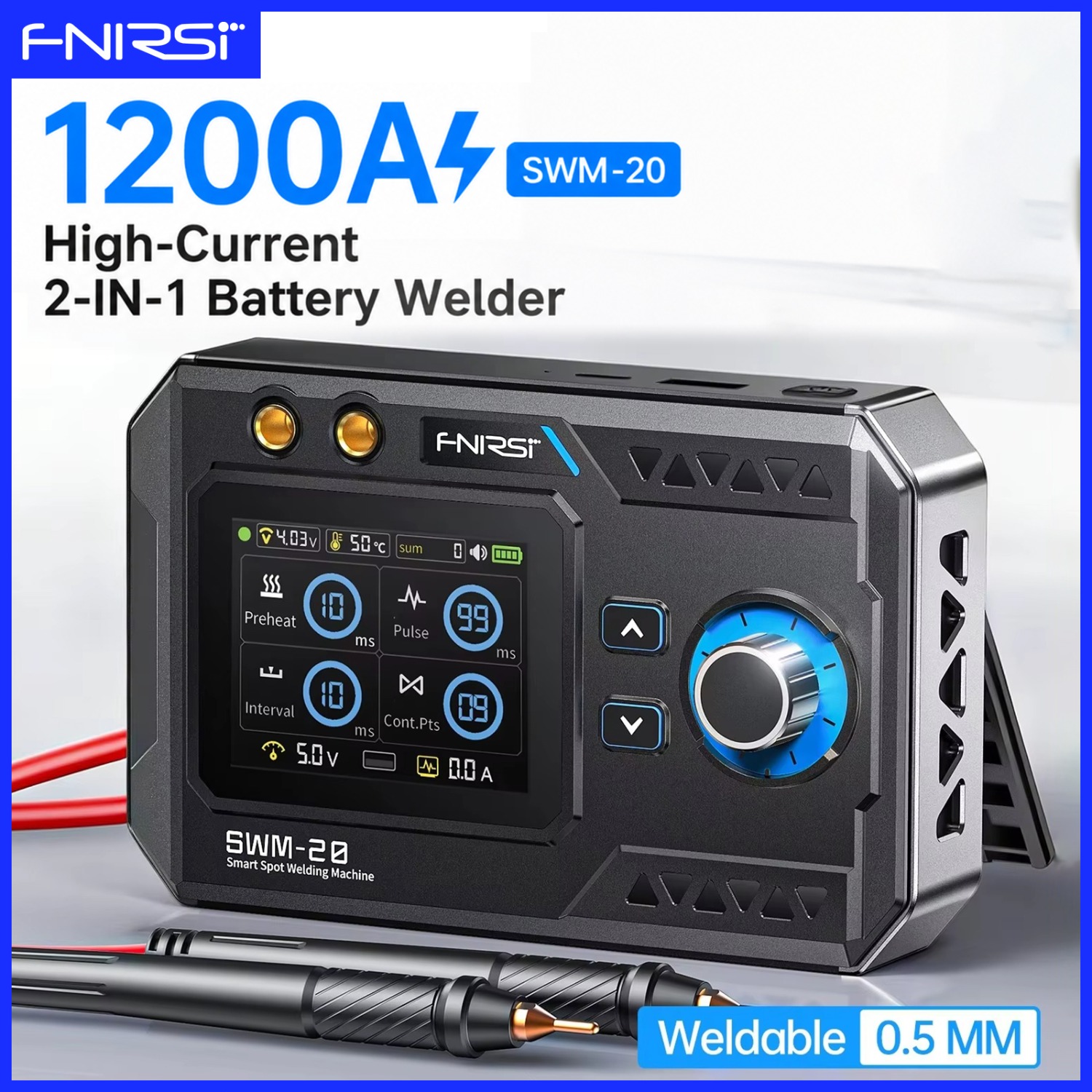 Portable Welding Generator - آلة لحام البطاريات ذات النبضة المزدوجة