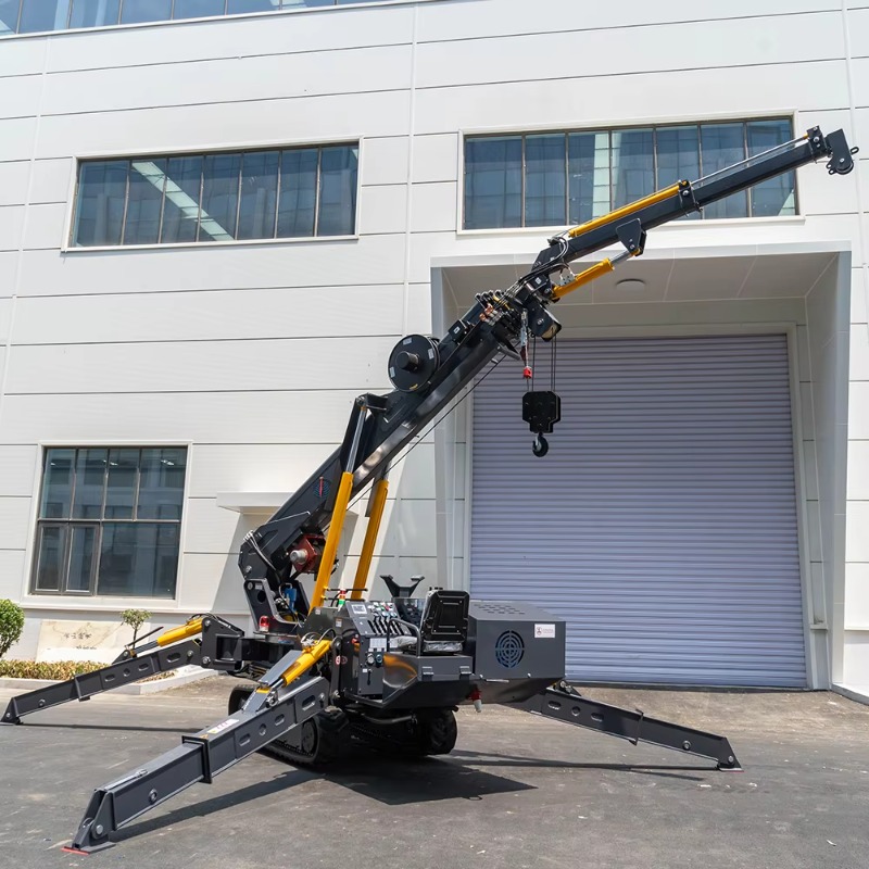 رافعة عنكبوتية صغيرة كهربائية  - مراجعة Heavy Equipment Electrical وسعره