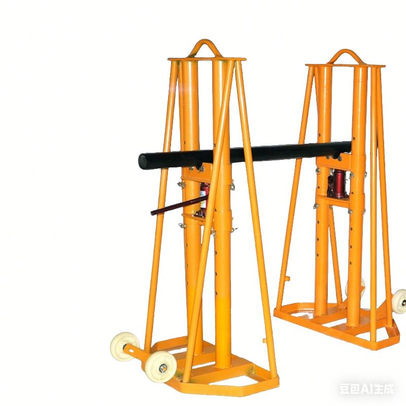 رافعة كابلات هيدروليكية جديدة  - مراجعة Heavy Equipment Jack Stands وسعره