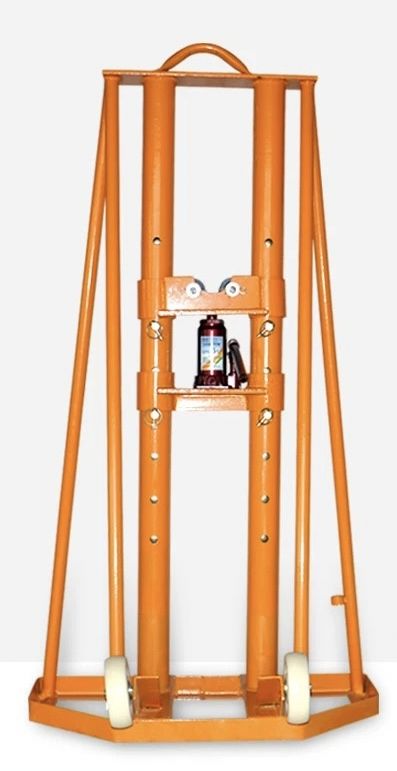 رافعة كابلات هيدروليكية جديدة  - مراجعة Heavy Equipment Jack Stands وسعره