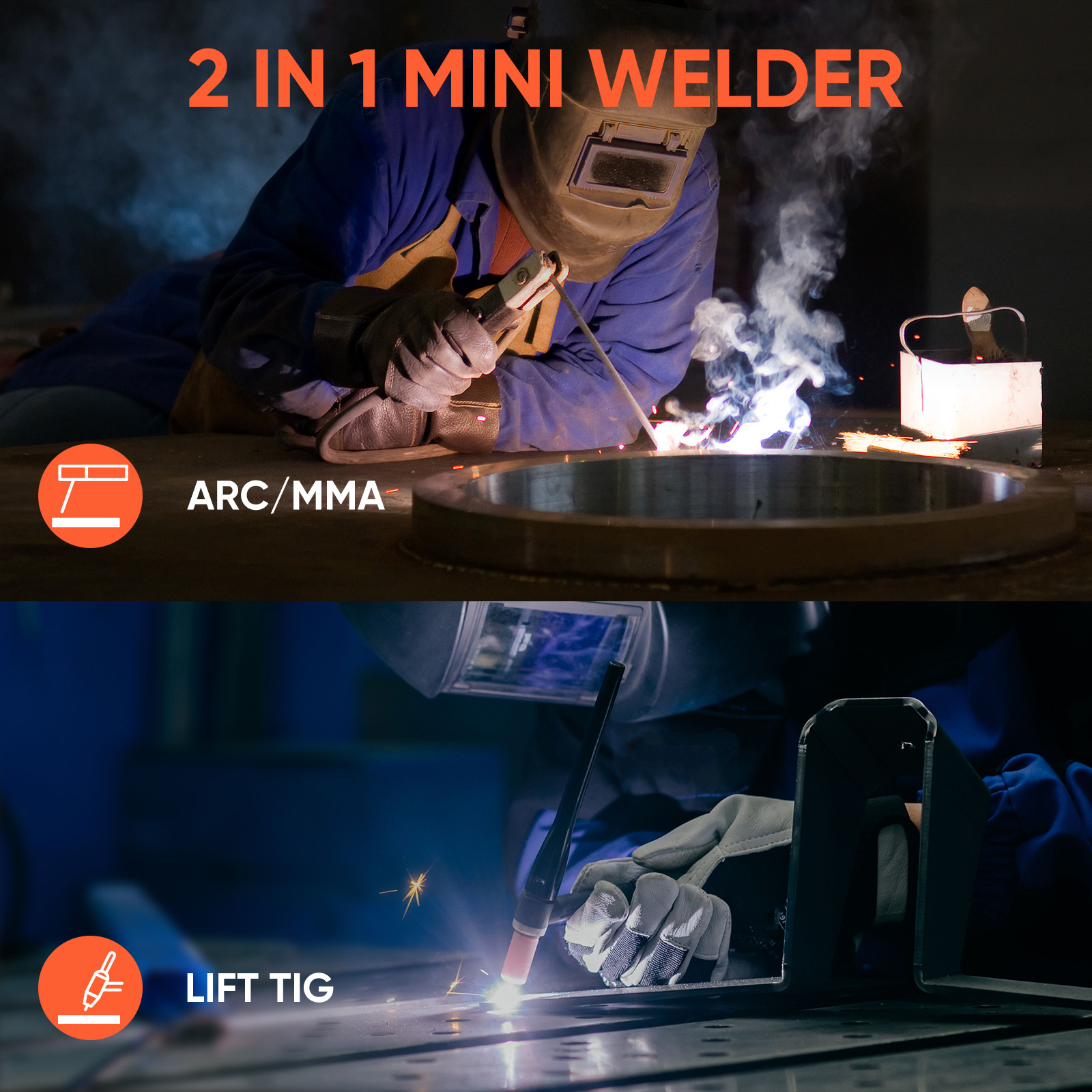 HITBOX ARC200S 110V ماكينة لحا - مراجعة Portable Welding Generator وسعره