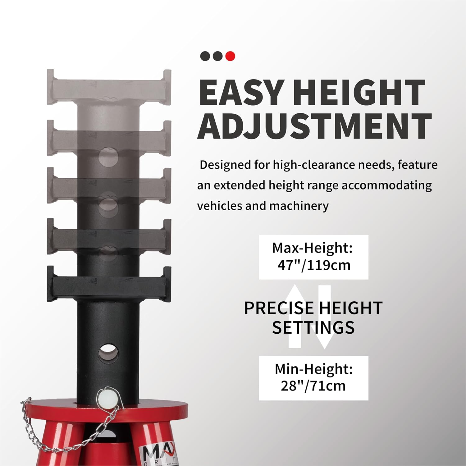 حامل رافعة قابل للتعديل عالي ا - مراجعة Heavy Equipment Jack Stands وسعره