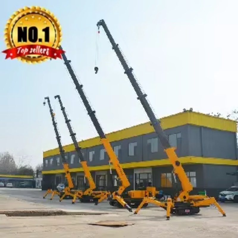 رافعة عنكبوتية هيدروليكية 8 طن - مراجعة Heavy Equipment In Construction وسعره
